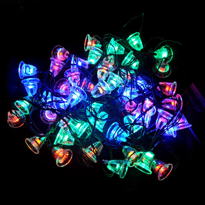 

〖Follure〗5M 50pcs Leds Christmas Tree Bells Style Fairy Light Led String wedding party