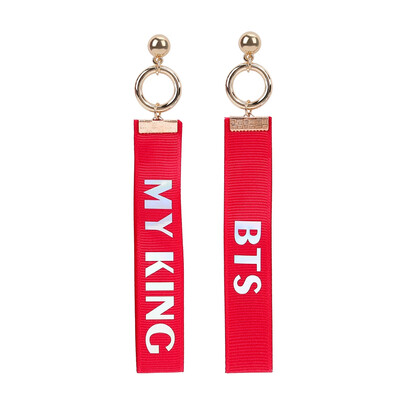 

Kpop BTS Bangtan Boys Member Jimin SUGA Unisex Earrings for ARMY