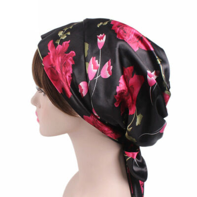 

Womens Chemo Cap Cancer Hat Muslim Hair Scarf Turban Hijab Head Wrap Cover Lot