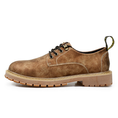 

Mens shoes 2018 autumn tide shoes mens big head casual shoes leather shoes mens England youth wild fashion boys trend shoes