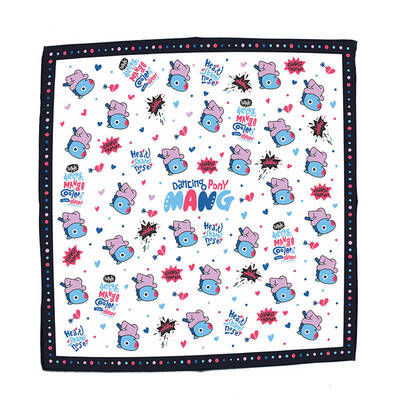 

Christ For Givek Kpop BTS Towel Tapestry Scarf Single Side Cartoon Portrait Household Products
