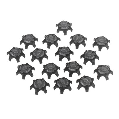 

16Pcs Black Easy Replacement Spikes Ultra Thin Cleats for Golf Shoes