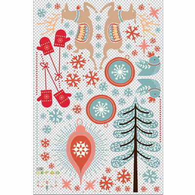 

〖Follure〗Merry Christmas Home Household Room Wall Sticker Mural Decor Decal Removable New
