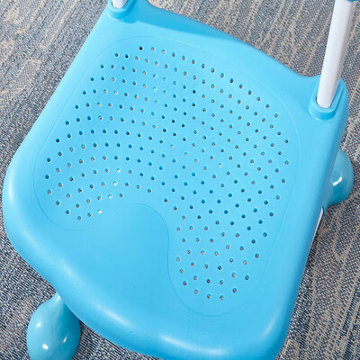 

Adjustable Children Kids Study Art Desk Table Student Chair Set Bookrack Blue
