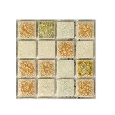 

〖Follure〗20Pcs Self Adhesive Tile Floor Wall Decal Sticker DIY Kitchen Bathroom Decor