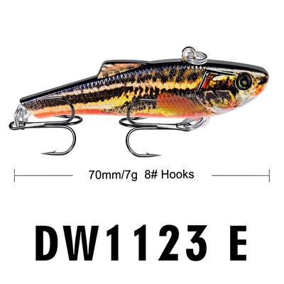 

VISSEN 1pcslot 7cm 7g Swim Fish Fishing Lure Artificial Hard Crank Bait Topwater Wobbler Mini Fishing Crankbait Lure Fishing