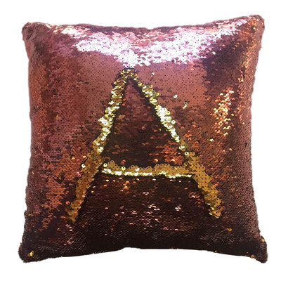 

Siaonvr Two-sided Double Color Glitter Sequins Throw Pillow Case Cafe Home Decor Cushion
