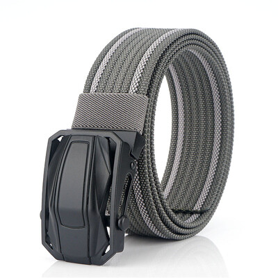 

High Quality Military Equipment Canvas Belt For Men Tactical Designer Jeans Belt Nylon Strap Sports Car Design Buckle Waist Belt