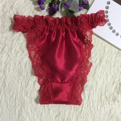 

Womens Sexy Low Waist Underwear Briefs Thongs Lingerie Panties Knickers Sissy