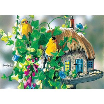 

5D DIY Full Drill Diamond Painting Parrot House Cross Stitch Mosaic Craft