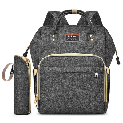 

Tailored Fashion Womens Nylon Multi-Function Large Capacity Mummy Backpack Travel Bag