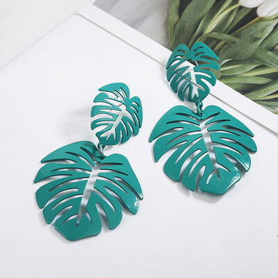 

Statement Big Flower Earrings For Women New Fashion Sweet Plant Drop Earrings Femme Brinco Temperament Wholesale Korean Jewelry