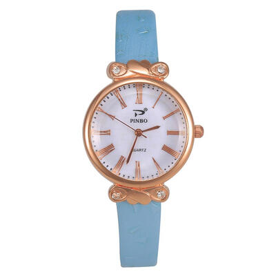 

Hot Selling Women Watch Simple Leather Strap Business Quartz Wristwatch High Quality Casual Scale Dial Clock Montre Femme
