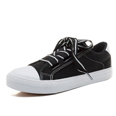

2019 tide shoes autumn new Joker Korean student board shoes white shoes canvas shoes female ulzzang cloth shoes