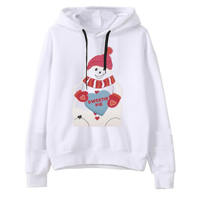 

Tailored Fashion Women Casual Loose Long Sleeve Christmas Print Sweatshirt Tops