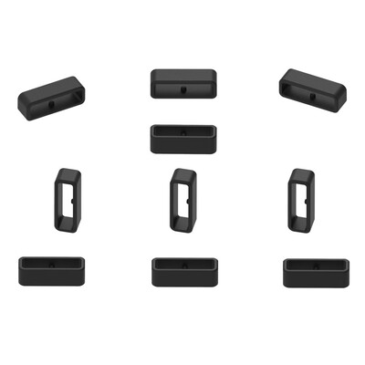 

ECSEM Silicone Band Loop Fastener Compatible with Garmin Forerunner 220 230 235 620 630 735XTApproach S5 S6 Bands