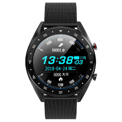 

Microwear L7 Smart Watch Sport Watch Fitness Tracker Activity Tracker Sleep Monitoring Watch Message Call Reminder Watch for Men W