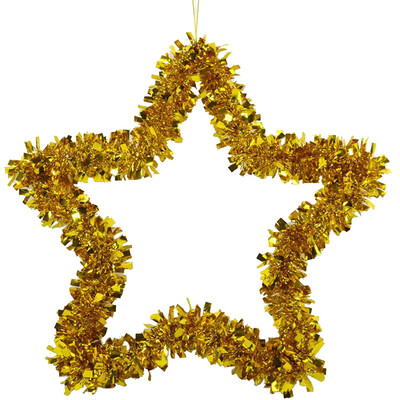 

Gobestart Shining Christmas Wreath Ornament Wall Hanging Decorations Pendant Party Festi