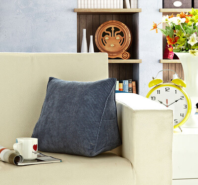 

Toponeto Triangular Cushion Cover Cotton Softable Throw Pillow Pillowcase SofaPillow