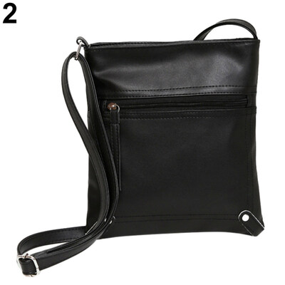 

Simple Women Faux Leather Travel Daily Cross Body Shoulder Messenger Bag Gift