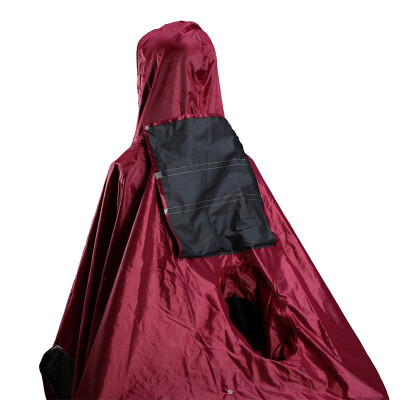 

E5 double motorcycle raincoat fixed mask