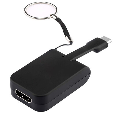 

〖Follure〗For Samsung Type-C To HDMI Mini 4K HD Adapter For Huawei With Portable Key Chain