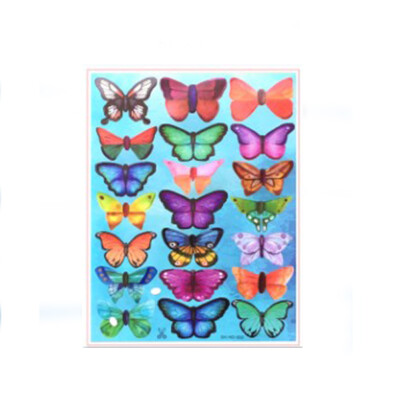 

19Pcs Set 3D Butterfly Wall Stickers Self-Adhesive Pvc Home Wall Decoration Party Wedding Rooms Christmas Decor