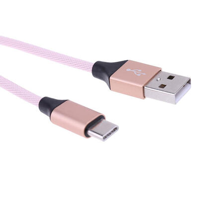 

1M Type-C Port Aluminum Case Nylon Braided Quick Charging Data Sync Cable