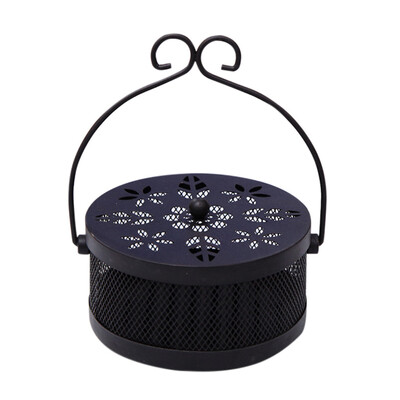 

Gobestart Mosquito Coil Holder Retro Portable Mosquito Incense Burner for Home&Garden