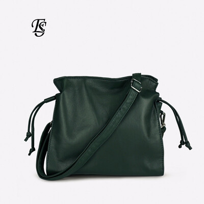 

ESHUNFA European&American leisure bucket bag 2019 new fashion single shoulder slung pu female bag ES9086 4612