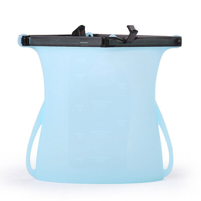 

Reusable silicone storage bag sealed bag leakproof food bag storage bag home storage bag