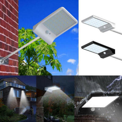 

36 LED Solar Power Motion Sensor Garden Street Lamp Outdoor Waterproof Light