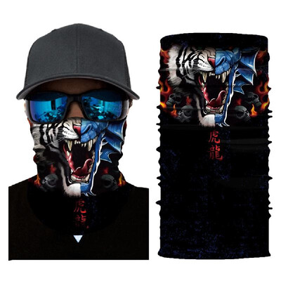 

Cool Robot Mask Scarf Joker Headband Balaclavas for Cycling Fishing Ski Motorcycle AC407