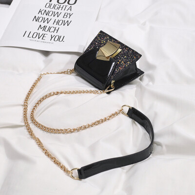 

Mini bag handbags new 2019 Korean version of the tide personality MINI coin purse fashion sequins shoulder Messenger bag