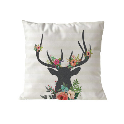 

Tailored Merry Christmas Pillow Cases Soft Sofa Cushion Cover Home Decor Pillow Core