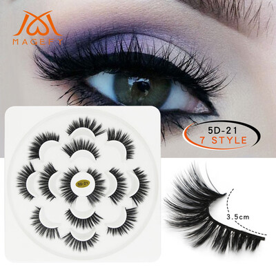 

〖Follure〗Party 5D False Eyelashes Lashes Voluminous Eye Lashes 7 Pair Makeup Lashes