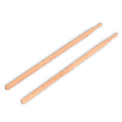 

1 Pair 2B Maple Wood Drum Sticks with Bag