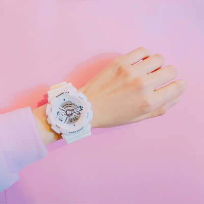 

Korean version of electronic watch female students simple ulzzang large dial sports waterproof couple of girlfriends