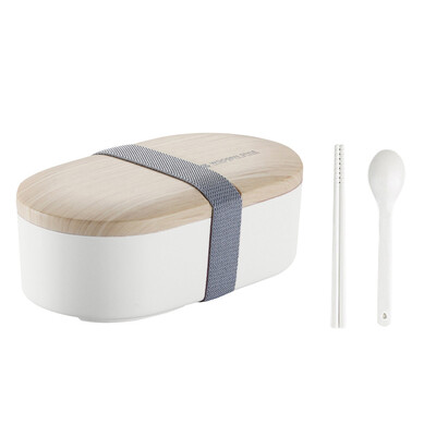 

Toponeto Microwave Lunch Box Japanese Wood Bento Box Single Layer Container Storage New