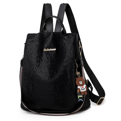 

Oxford cloth shoulder bag female fashion tide wild fashion anti-theft canvas bag backpack