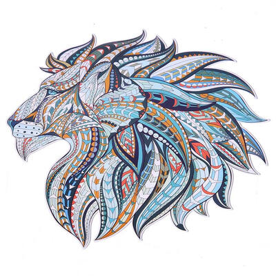 

Animal Head Iron-on Transfer Clothes Appliqued Patches DIY Stickers Decor
