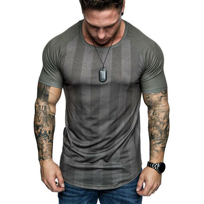 

Mens Slim Fit O Neck Short Sleeve Muscle Tee Shirts Casual T-shirt Tops Blouse
