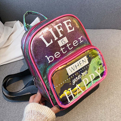 

Womens Fashion Color Crossbody Bag Shoulder Bag Backpack Student Bag Travel Bag