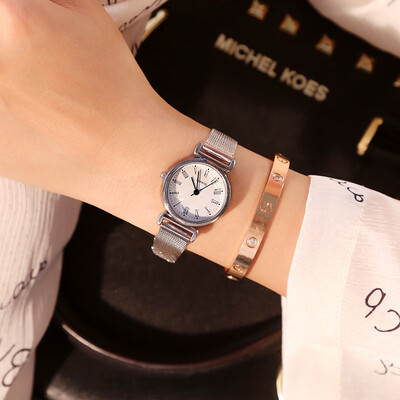 

Ins cold wind watch female student Korean version of the simple chic literary retro casual atmosphere chain quartz watch