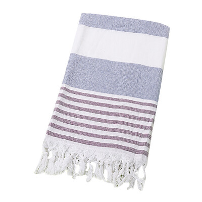 

Toponeto Turkish Cotton Bath Beach Spa Sauna Yoga Fringed Jacquard Towel