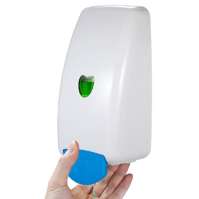 

Plastic Disposable Bag Soap Dispenser Liquid Shampoo Box Manual 1000ML High Capacity Wall Mounted ABS Plastic for Kitchen Bathroom