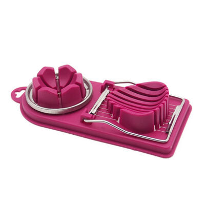 

1PC Multifunctional Egg Cutter Stainless Steel Cutting Egg Slicers Wire Kitchen Accessories Slicing Gadgets Cooking Tools