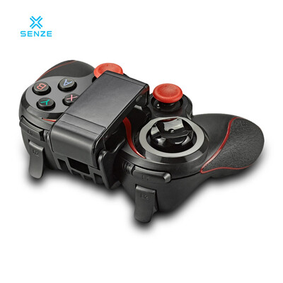 

SENZE A1006 Bluetooth Game Controller with Adjustable Phone Stand for PUBG Fortnite