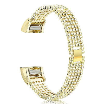 

High Quality Watch Band Zinc Alloy Women Fashion Simple Style Wrist Strap for Fitbit Charge 2