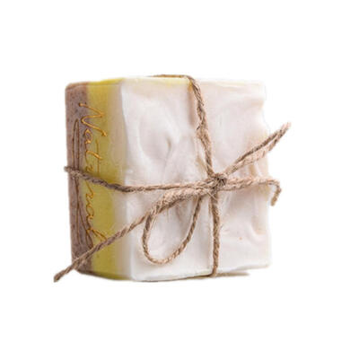 

Natural Lemon Soap Sea Salt Cleansing Shampoo Soap Essential Oil Skin Care